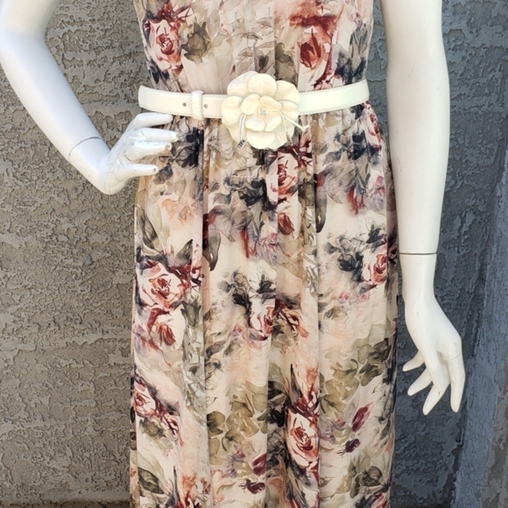 Haute Hippie Floral Silk Maxi Dress - Picture 10 of 10